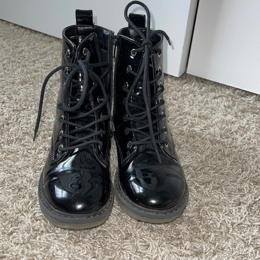 Kids Size 2 combat boots